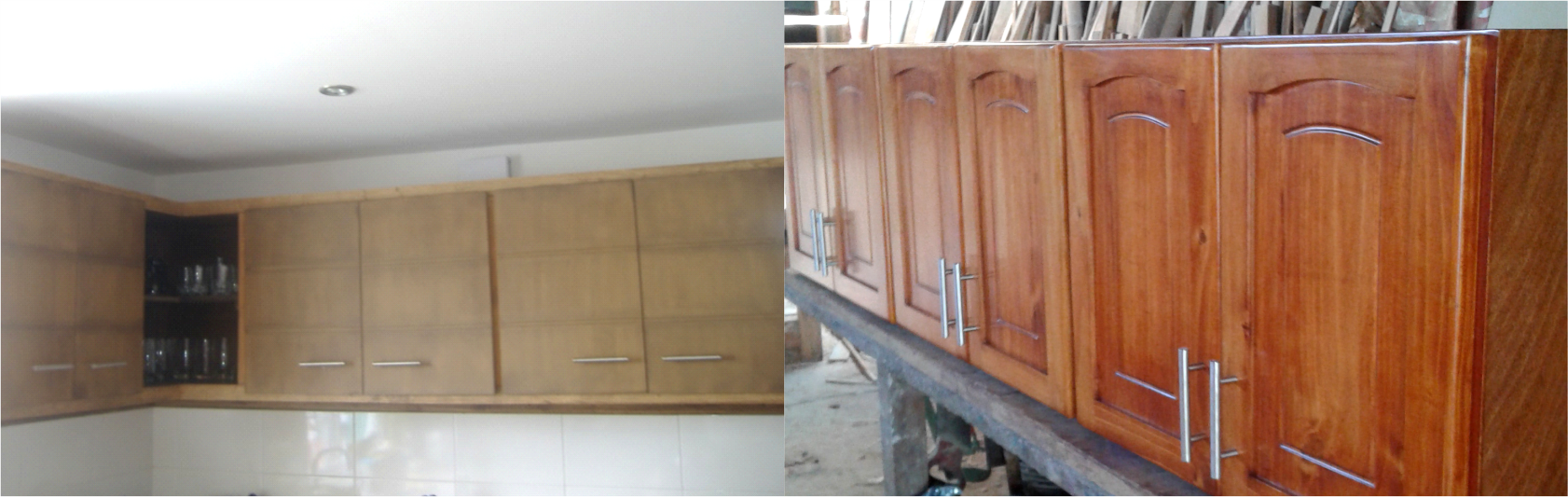 Muebles de cocina MADERA: TECA