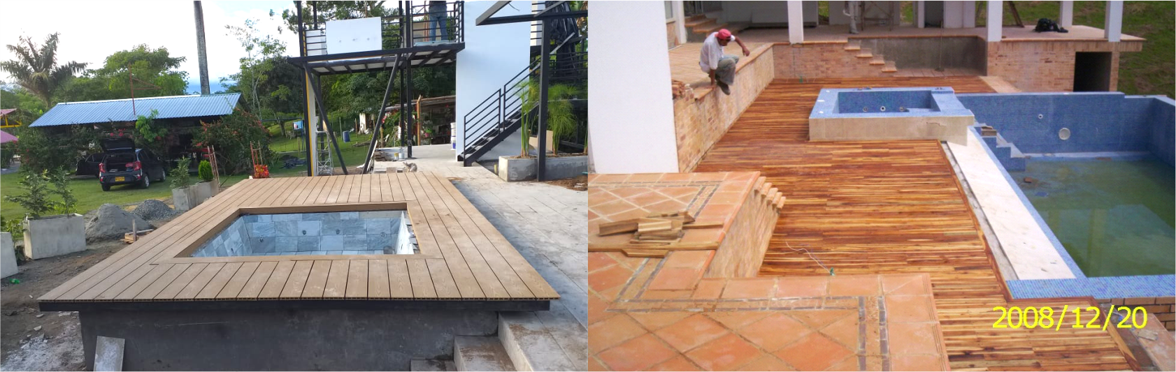 DECKS MADERA: TECA